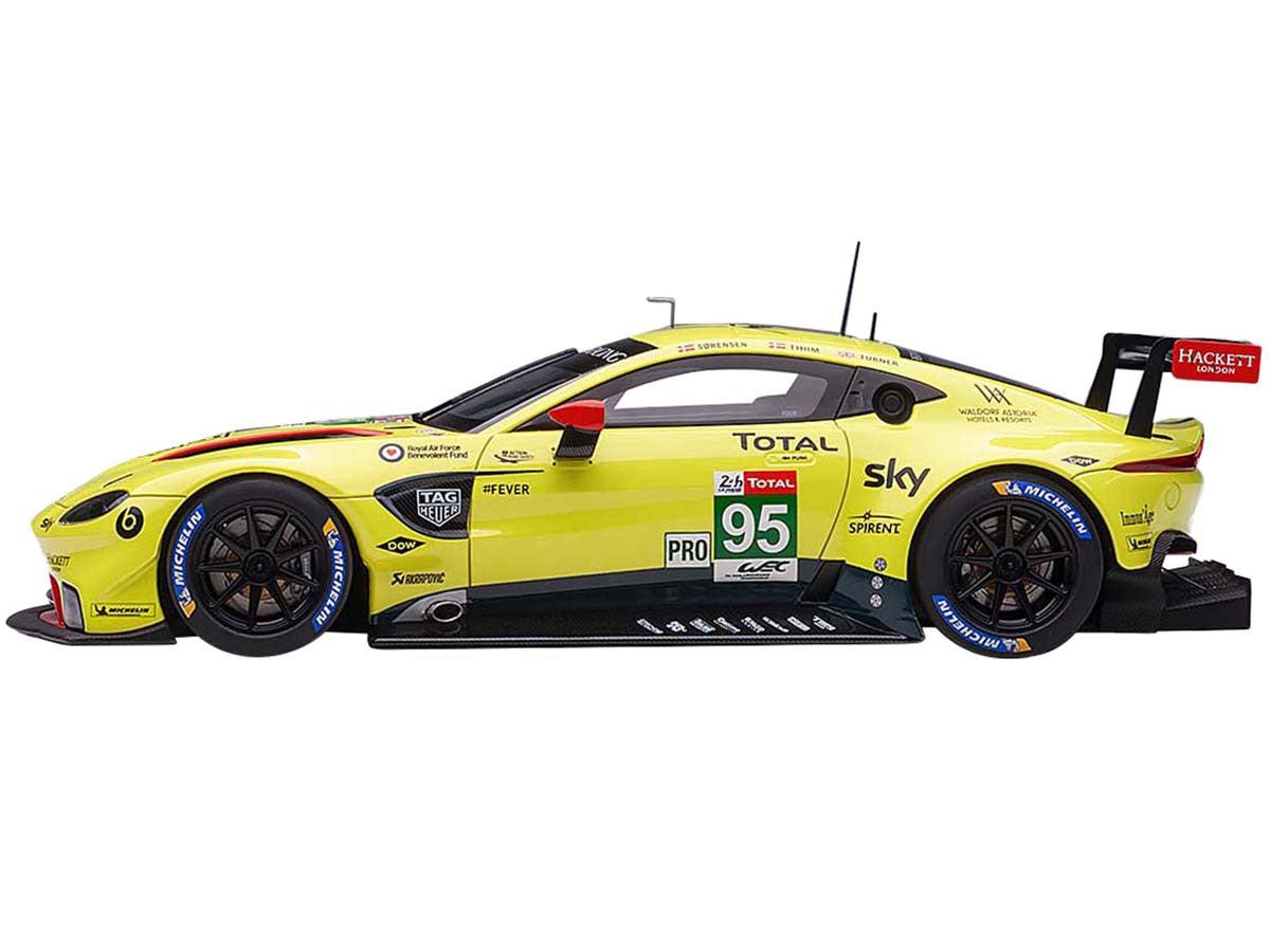 2018 Aston Martin Vantage GTE #95 Sorensen - Thiim - Turner Le Mans PRO 1/18 Model Car by Autoart-1