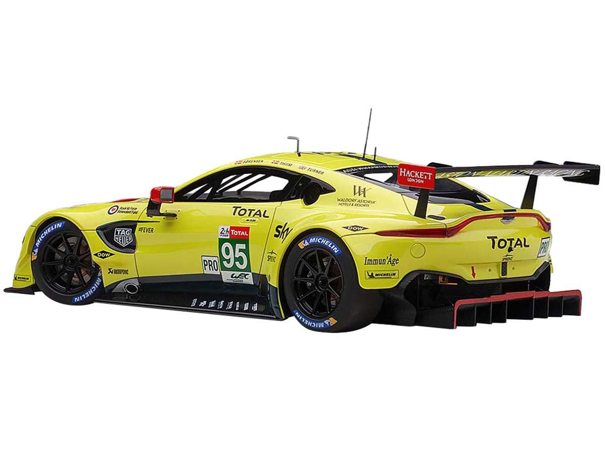 2018 Aston Martin Vantage GTE #95 Sorensen - Thiim - Turner Le Mans PRO 1/18 Model Car by Autoart-2