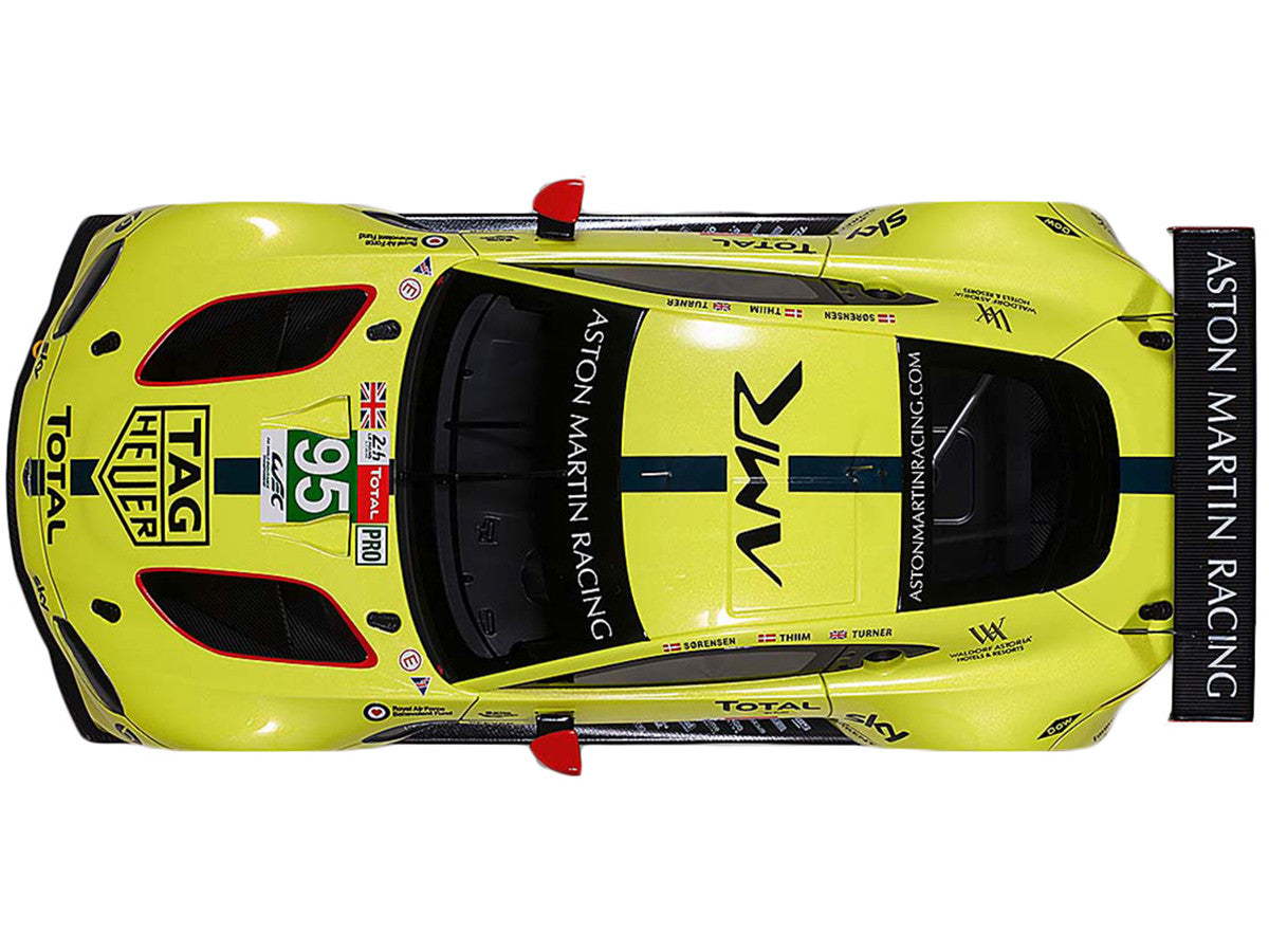 2018 Aston Martin Vantage GTE #95 Sorensen - Thiim - Turner Le Mans PRO 1/18 Model Car by Autoart-3