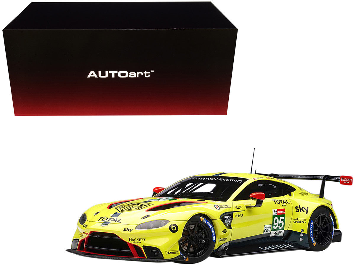 2018 Aston Martin Vantage GTE #95 Sorensen - Thiim - Turner Le Mans PRO 1/18 Model Car by Autoart-0