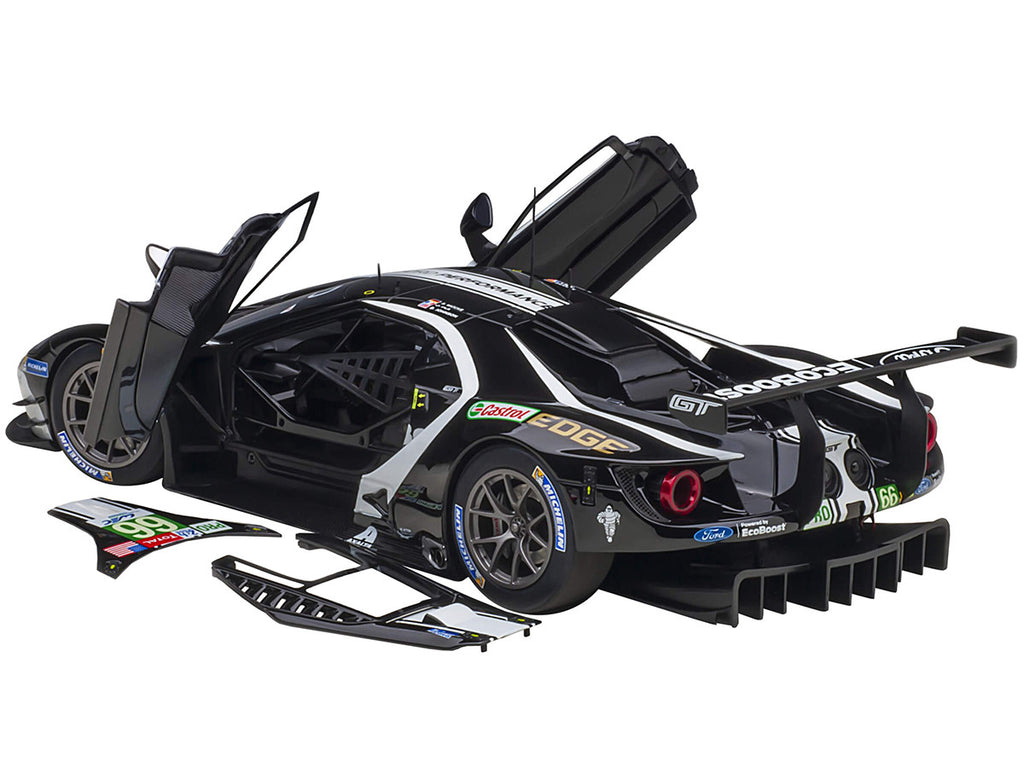 Ford GT #66 Stefan Mucke - Olivier Pla - Billy Johnson 24H of Le Mans (2019) 1/18 Model Car by Autoart-1