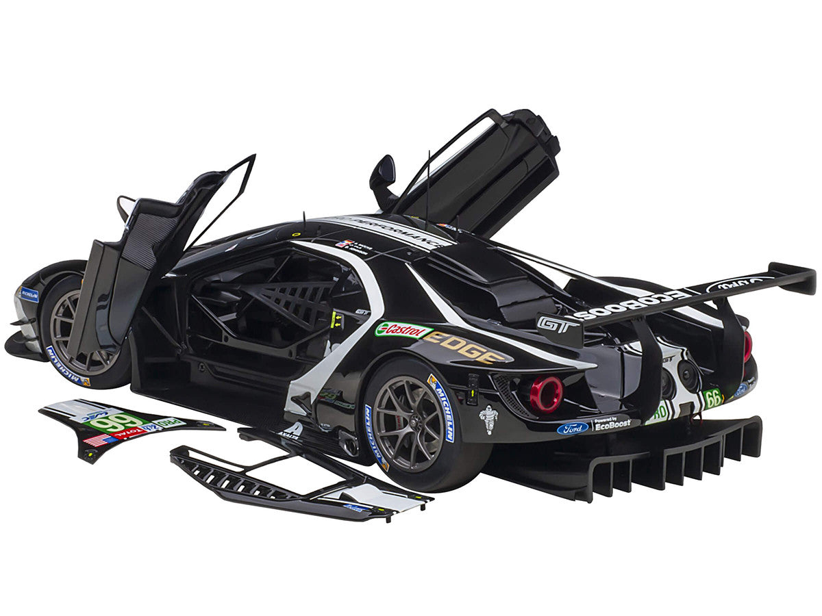 Ford GT #66 Stefan Mucke - Olivier Pla - Billy Johnson 24H of Le Mans (2019) 1/18 Model Car by Autoart-1